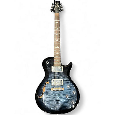 Used 2019 PRS S2 Singlecut Simi Hollow Trans Blue Hollow Body Electric Guitar