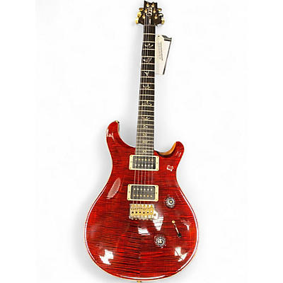 Used 2019 PRS Wood Library Custom 24 10 Top Red Tiger Solid Body Electric Guitar