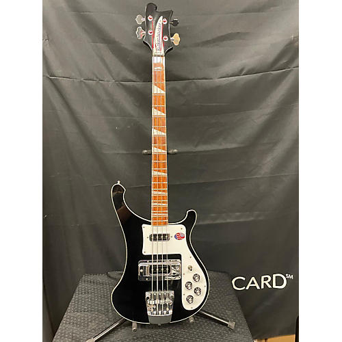 Rickenbacker Used 2019 Rickenbacker 4003 Black Electric Bass Guitar Black