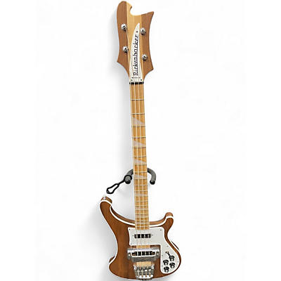 Used 2019 Rickenbacker 4003W NATURAL WALNUT Electric Bass Guitar
