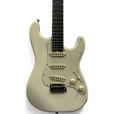 Schecter Guitar Research Used 2019 Schecter Guitar Research Custom Shop Nick Johnston USA Signature White Solid Body Electric Guitar