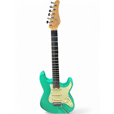 Used 2019 Schecter Guitar Research Nick Johnston Traditional atomic green Solid Body Electric Guitar