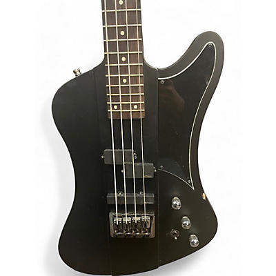 Used 2019 Schecter Guitar Research Nikki Sixx Signature Black Electric Bass Guitar