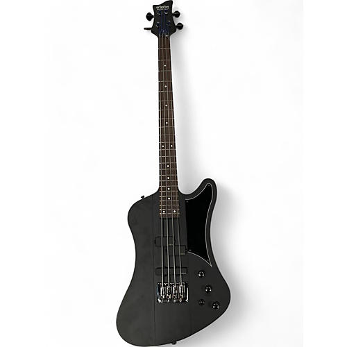 Schecter Guitar Research Used 2019 Schecter Guitar Research Nikki Sixx Signature Satin Black Electric Bass Guitar Satin Black