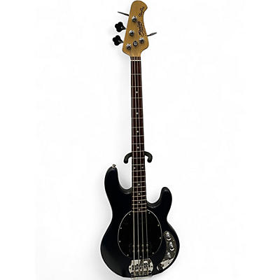 Used 2019 Sterling by Music Man S.U.B. StingRay RAY4 Trans Blue Satin Electric Bass Guitar