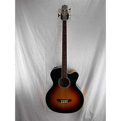 Takamine Used 2019 Takamine GB72CE-BSB 2 Tone Sunburst Acoustic Bass Guitar