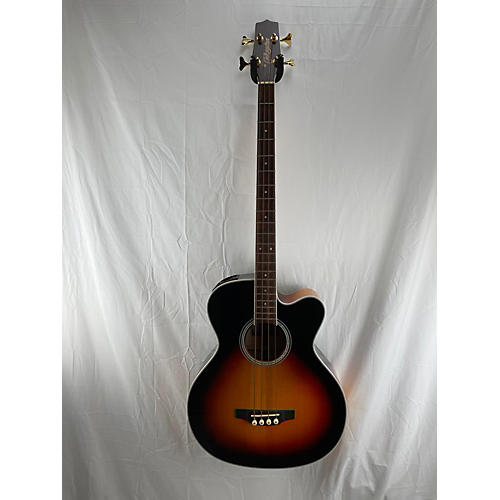 Takamine Used 2019 Takamine GB72CE-BSB 2 Tone Sunburst Acoustic Bass Guitar 2 Tone Sunburst