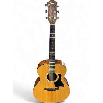 Used 2019 Taylor 114E Natural Acoustic Electric Guitar