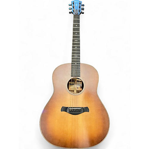Used 2019 Taylor 717CE Builder's Edition Honey Burst Acoustic Electric Guitar Honey Burst