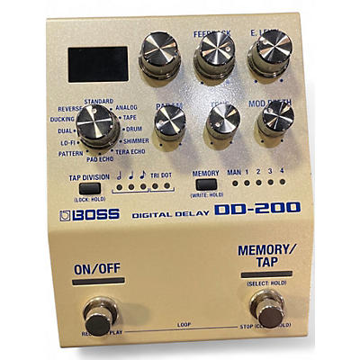 Used 2020 BOSS DD200 Digital Delay Effect Pedal