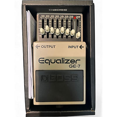 Used 2020 BOSS GE7 Equalizer Pedal