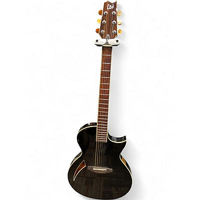 Used 2020 BRYSTON LTD. TL-6 Black Acoustic Electric Guitar