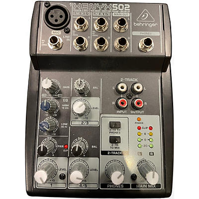 Used 2020 Behringer Xenyx 502 Unpowered Mixer