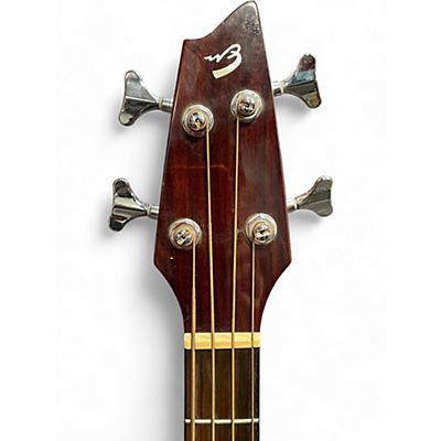 Used 2020 Breedlove Atlas Series Studio BJ350/SME-4 Natural Acoustic Bass Guitar