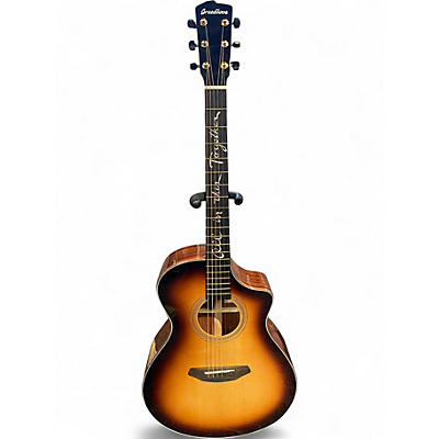 Used 2020 Breedlove Jeff Bridges Amazon Concert CE 2 Color Sunburst Acoustic Electric Guitar