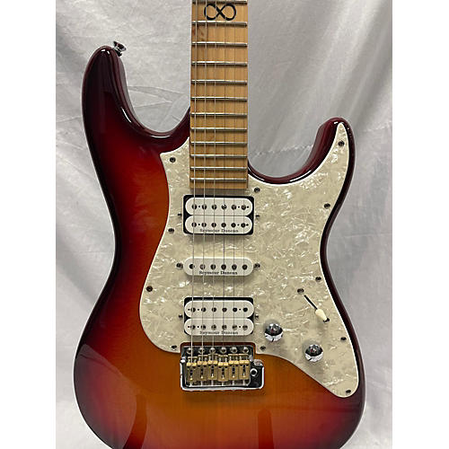 Chapman Used 2020 Chapman ML1 CAP10 America Candy Red Burst Solid Body Electric Guitar Candy Red Burst