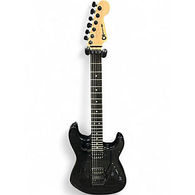 Used 2020 Charvel Pro-Mod San Dimas Style 1 HH FR Black Solid Body Electric Guitar