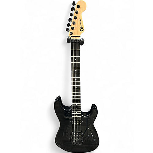 Used 2020 Charvel Pro-Mod San Dimas Style 1 HH FR Black Solid Body Electric Guitar Black