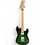 Used 2020 Charvel San Dimas SD1-2H Green Solid Body Electric Guitar Green