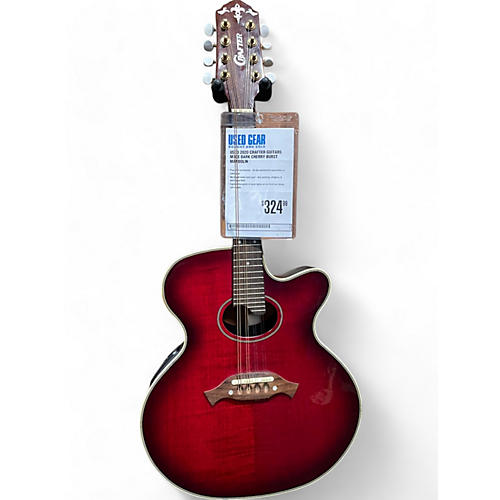 Crafter Guitars Used 2020 Crafter Guitars M70E Dark Cherry Burst Mandolin Dark Cherry Burst