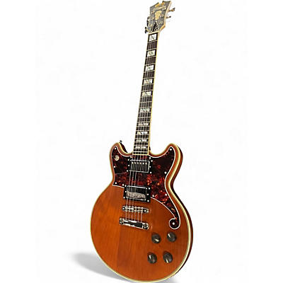 Used 2020 D'Angelico Deluxe Series Brighton Solidbody Electric Guitar With USA Se Matte Walnut Solid Body Electric Guitar