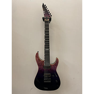 ESP Used 2020 ESP E-II M-II SEVEN PURPLE NATRUAL FADE Solid Body Electric Guitar