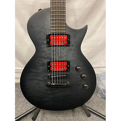 ESP Used 2020 ESP LTD BB600B Black Sunburst Satin Baritone Guitars Black Sunburst Satin