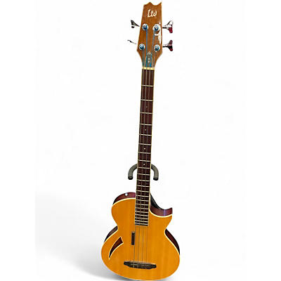 Used 2020 ESP TL-4 Natural Acoustic Bass Guitar