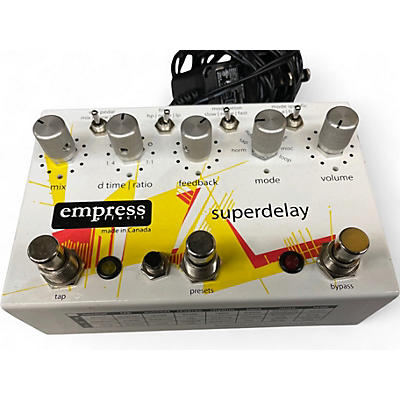 Used 2020 Empress Effects Superdelay Digital Delay Effect Pedal