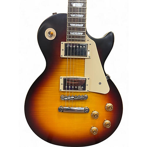 Used 2020 Epiphone 1959 Reissue Les Paul Standard 3 Tone Sunburst Solid Body Electric Guitar 3 Tone Sunburst