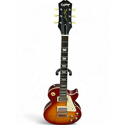 Used 2020 Epiphone 1959 Reissue Les Paul Standard Sunburst Solid Body Electric Guitar