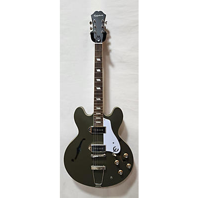 Epiphone Used 2020 Epiphone Casino WORN DRAG GREEN Hollow Body Electric Guitar