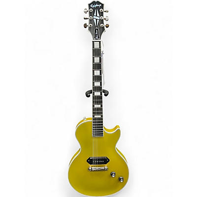 Used 2020 Epiphone Jared James Nichols Gold Solid Body Electric Guitar