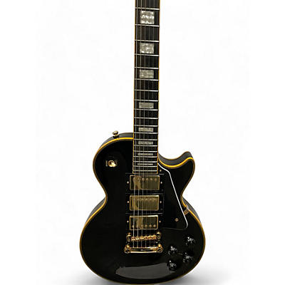 Epiphone Used 2020 Epiphone Joe Bonamassa Les Paul CUSTOM Black and Gold Solid Body Electric Guitar