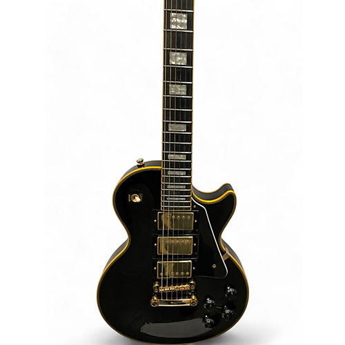 Epiphone Used 2020 Epiphone Joe Bonamassa Les Paul CUSTOM Black and Gold Solid Body Electric Guitar Black and Gold