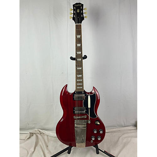 Epiphone Used 2020 Epiphone Les Paul 61 Reissue Sg Cherry Solid Body Electric Guitar Cherry