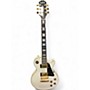 Used 2020 Epiphone Les Paul Custom White Solid Body Electric Guitar White