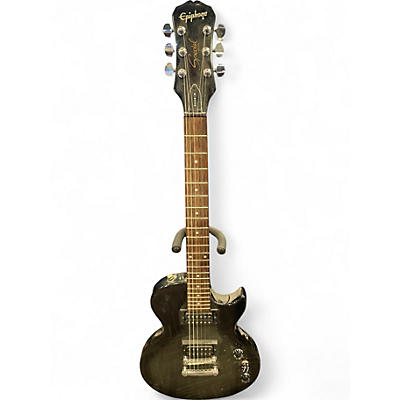 Used 2020 Epiphone Les Paul Special Black and Silver Solid Body Electric Guitar