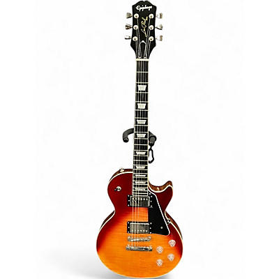 Used 2020 Epiphone Modern Les Paul  Magma Orange Fade Solid Body Electric Guitar