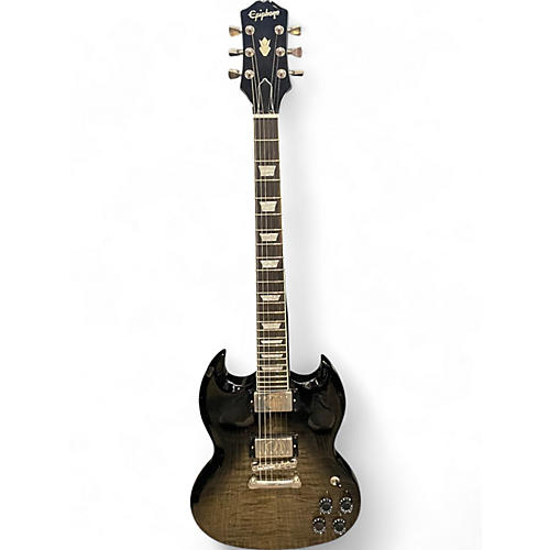 Used 2020 Epiphone SG Gray Solid Body Electric Guitar Gray
