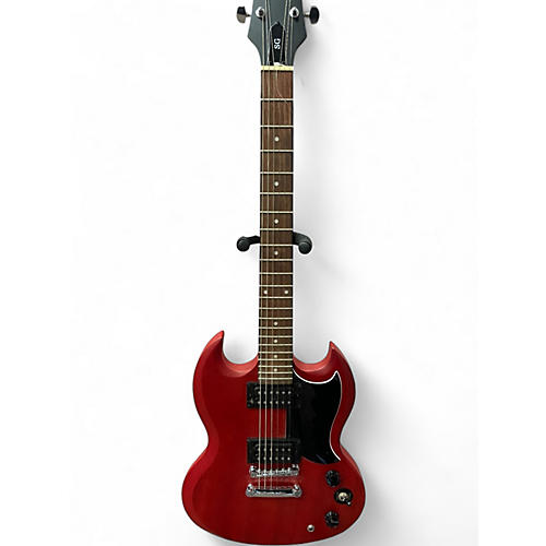 Used 2020 Epiphone SG Red Solid Body Electric Guitar Red