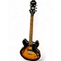 Used 2020 Epiphone dot 335  vintage sunburst Hollow Body Electric Guitar vintage sunburst