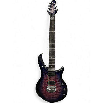 Used 2020 Ernie Ball Music Man Majesty John Petrucci Limited Run #14 Purple Nebula Solid Body Electric Guitar