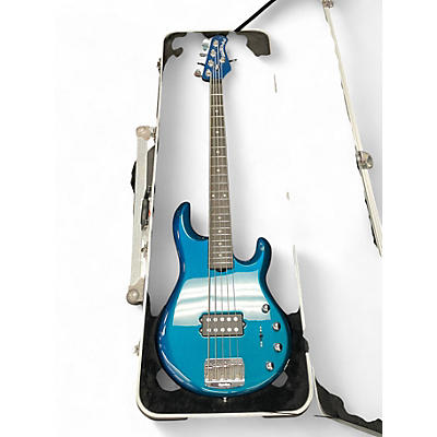 Used 2020 Ernie Ball Music Man Stingray 5 String KINETIC BLUE Electric Bass Guitar