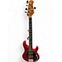 Used 2020 Ernie Ball Music Man Stingray HH 5 String Candy Apple Red Electric Bass Guitar Candy Apple Red