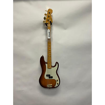 Fender Used 2020 Fender 75th Anniversary Commemorative American Precision Bass Tobacco Burst Electric Bass Guitar