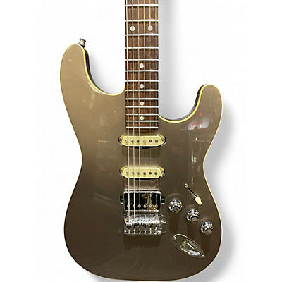 Used 2020 Fender AERODYNE STRATOCASTER Dolphin Gray Metallic Solid Body Electric Guitar