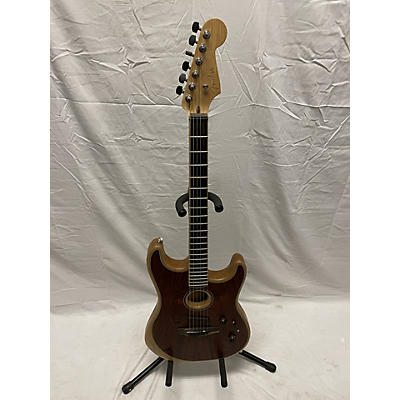 Fender Used 2020 Fender Acoustasonic Stratocaster Exotic Cocobolo Cocobolo