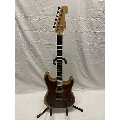 Fender Used 2020 Fender Acoustasonic Stratocaster Exotic Cocobolo Cocobolo cocobolo