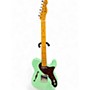 Used 2020 Fender American  60s Thinline Telecaster Surf Green Hollow Body Electric Guitar Surf Green